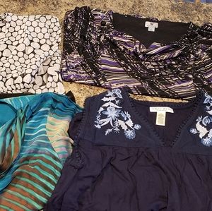 Womens Bundle Tops size Large